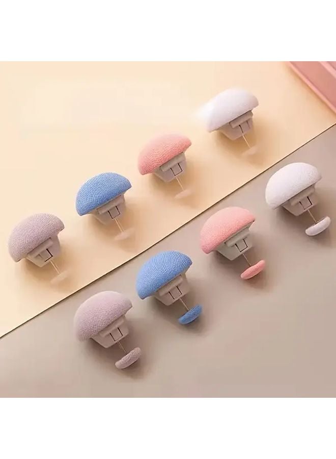 4pcs Random Color Non Slip Quilt Clips Reusable PVC Sheet Retainers For Bedding Safety - Image 5